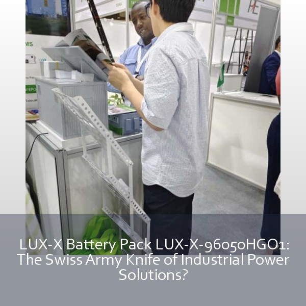 LUX-X Battery Pack LUX-X-96050HGO1: The Swiss Army Knife of Industrial Power Solutions?